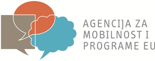 Logo Agencije za mobilnost i programe EU