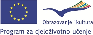Logo Programa za cjelo�ivotno u�enje